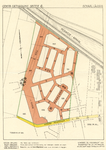 212065 Plattegrond van het terrein tussen het Merwedekanaal en de Everard Meijsterlaan te Utrecht; met weergave van het ...